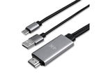 Кабели и Адаптери 4smarts USB Type-C to HDMI Cable (Charging function)