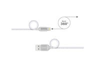 Кабели и Адаптери TeckNet P6010 Apple MFi Certified Lightning to USB Cable 10cm.