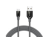 Кабели и Адаптери Anker Powerline+ Nylon Micro USB cable 1.8m Black