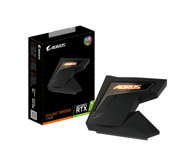 Джаджи AORUS NVLINK™ BRIDGE (3-SLOT)