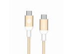 Кабели и Адаптери Adam Elements CaSa B200 USB-C to USB-C Cable, Gold