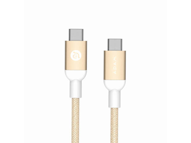 Кабели и Адаптери Adam Elements CaSa B200 USB-C to USB-C Cable, Gold