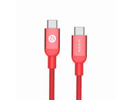 Кабели и Адаптери Adam Elements CaSa B200 USB-C to USB-C Cable, Red