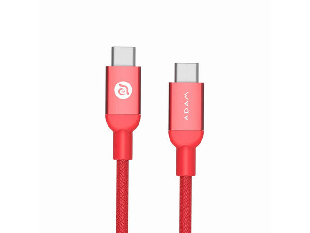 Кабели и Адаптери Adam Elements CaSa B200 USB-C to USB-C Cable, Red