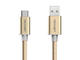 Кабели и Адаптери TeckNet TA502 Braided 3.1 USB-A to USB-C Cable Gold