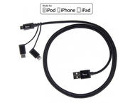 Кабели и Адаптери Torrii KeVable 3-in-1 Universal USB Cable (1m)