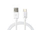 Кабели и Адаптери 4smarts Basic LinkCord USB-C Data Cable White