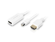 Кабели и Адаптери Macally Mini DisplayPort към HDMI кабел (4K UHD) (1.8 метра) и отделен HDMI кабел (15 см.)