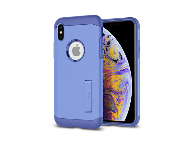 Калъфи Spigen Slim Armor калъф за iPhone Xs Max, лилав