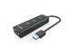 Кабели и Адаптери TeckNet HU043 USB 3.0 HUB Ethernet Network Adapter