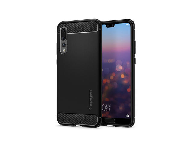 Калъфи Spigen Rugged Armor Case за Huawei P20 Pro, черен