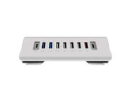 Кабели и Адаптери Macally 9-Port USB-A, USB-C Hub Charger