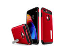 Калъфи Spigen Slim Armor калъф за iPhone 8 Plus, iPhone 7 Plus, червен