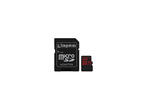 Карти памет 32GB microSDHC Kingston Canvas React U3 UHS-I V30 A1