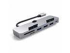 Кабели и Адаптери Satechi Aluminium USB-C Clamp Hub