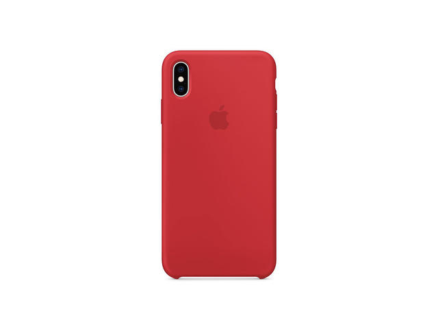 Калъфи Apple iPhone Xs Max Silicone Case, в червено