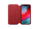 Калъфи Apple iPhone XS Leather Folio, в червено