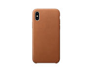 Калъфи SDesign Silicone Original Case за iPhone XS, iPhone X, кафяв