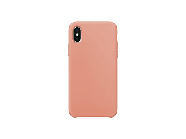 Калъфи SDesign Silicone Original Case за iPhone XS, iPhone X, оранжев