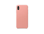 Калъфи SDesign Silicone Original Case за iPhone XS, iPhone X, розов