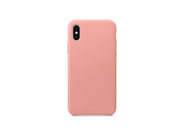 Калъфи SDesign Silicone Original Case за iPhone XS, iPhone X, розов