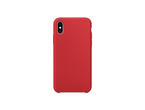 Калъфи SDesign Silicone Original Case за iPhone XS, iPhone X, червен