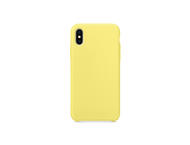 Калъфи SDesign Silicone Original Case за iPhone XS, iPhone X, жълт