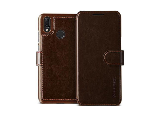 Калъфи Verus Dandy Layered калъф за Huawei P20 Lite, тъмнокафяв