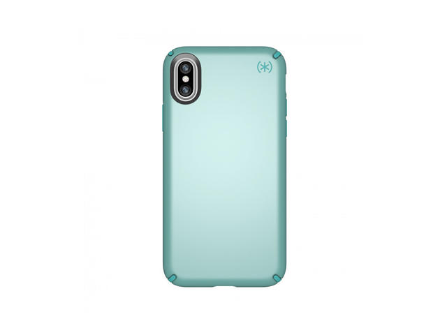 Калъфи Speck iPhone X Presidio Metallic - Peppermint Green Metallic/Jewel Teal