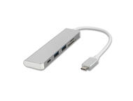 Кабели и Адаптери 4smarts 5in1 USB-C Hub to 2x USB 3.0 and Card Reader