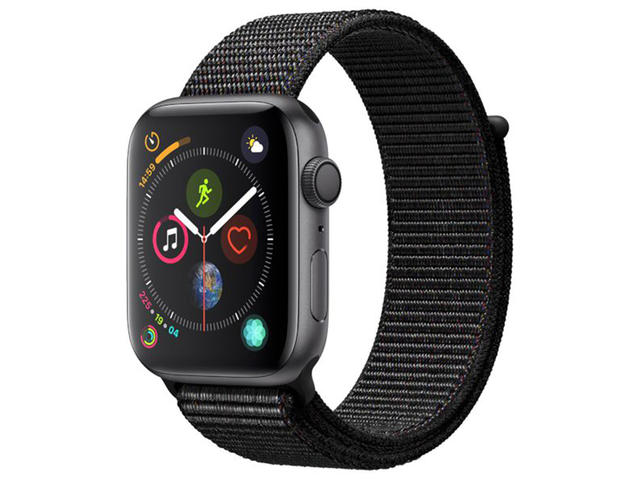 Смарт часовници Apple Watch Series 4 44mm Black Sport Loop