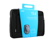 Чанти за Лаптопи Acer 15.6" Notebook Case and Wireless Mouse Black