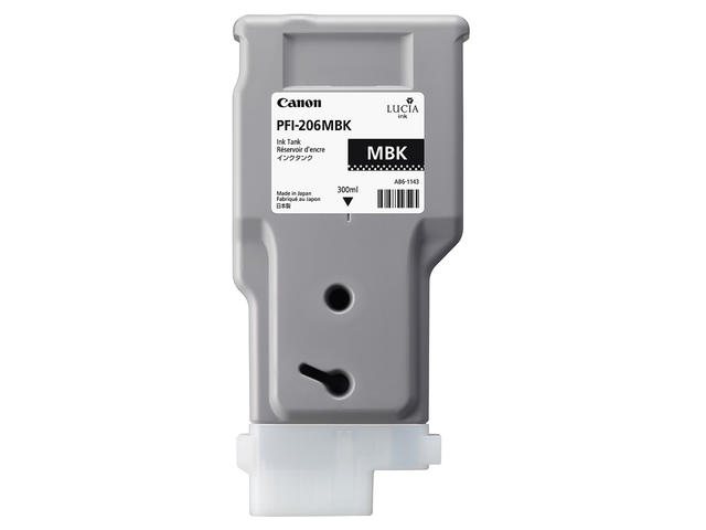 Консумативи Оригинален Canon Pigment Ink Tank PFI-206, Matte Black