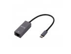 Кабели и Адаптери LMP USB-C to Gigabit Ethernet Adapter, тъмносив