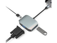 Кабели и Адаптери Comma Clian USB-C to VGA Hub