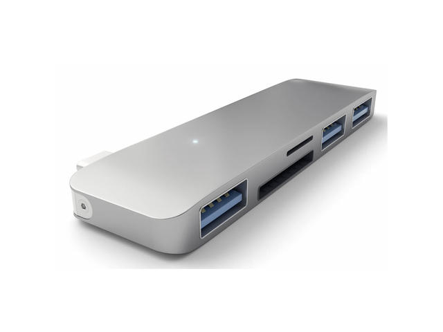 Кабели и Адаптери Satechi USB-C USB Hub, тъмносив