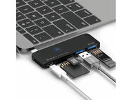 Кабели и Адаптери Elago Multi USB-C Hub, черен