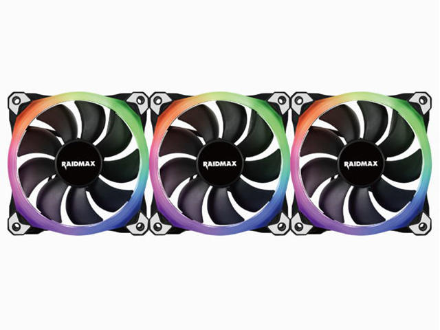 Вентилатори RAIDMAX NV-R120FBR3 /три броя/