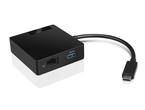 Кабели и Адаптери Lenovo USB-C Travel Hub with VGA/HDMI