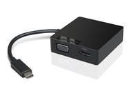 Кабели и Адаптери Lenovo USB-C Travel Hub with VGA/HDMI