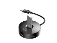 Кабели и Адаптери Baseus USB-C Round Box Hub Adapter,  black