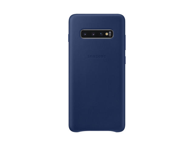 Калъфи Samsung Galaxy S10+ Leather Cover Navy
