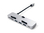 Кабели и Адаптери Satechi Aluminium USB-C Clamp Hub, сребрист