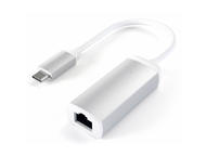 Кабели и Адаптери Satechi Aluminum USB-C to Ethernet Adapter, сребрист