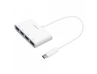 Кабели и Адаптери Macally USB-C to USB-A Hub