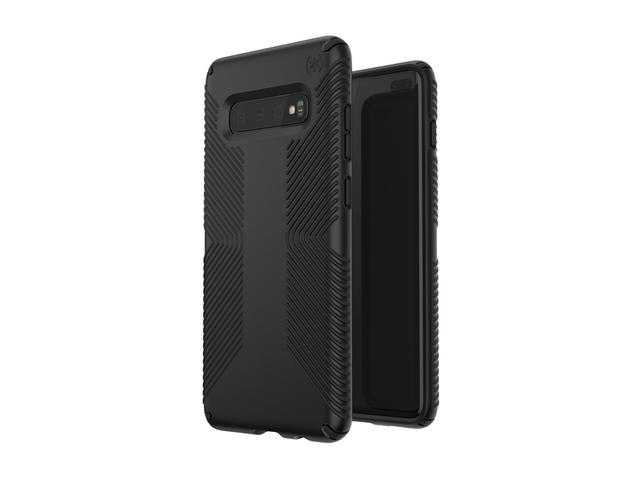 Калъфи Speck Samsung Galaxy S10+ Presidio Grip Black/Black