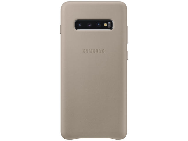 Калъфи Samsung Galaxy S10+ Leather Cover Gray