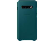 Калъфи Samsung Galaxy S10+ Leather Cover Green