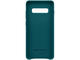 Калъфи Samsung Galaxy S10+ Leather Cover Green