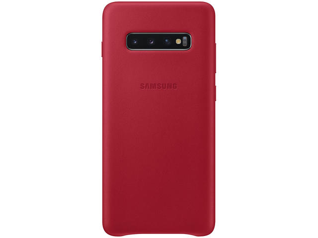 Калъфи Samsung Galaxy S10 Leather Cover Red